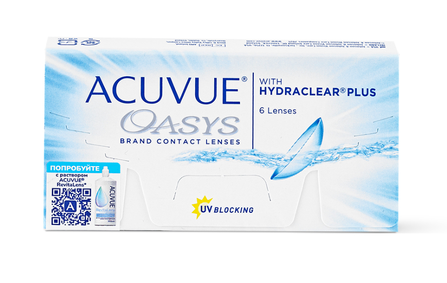 Acuvue Oasys, 6 линз