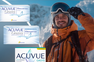 Скидка до 1000 ₽ на линзы ACUVUE® OASYS с максимальным комфортом для жизни
